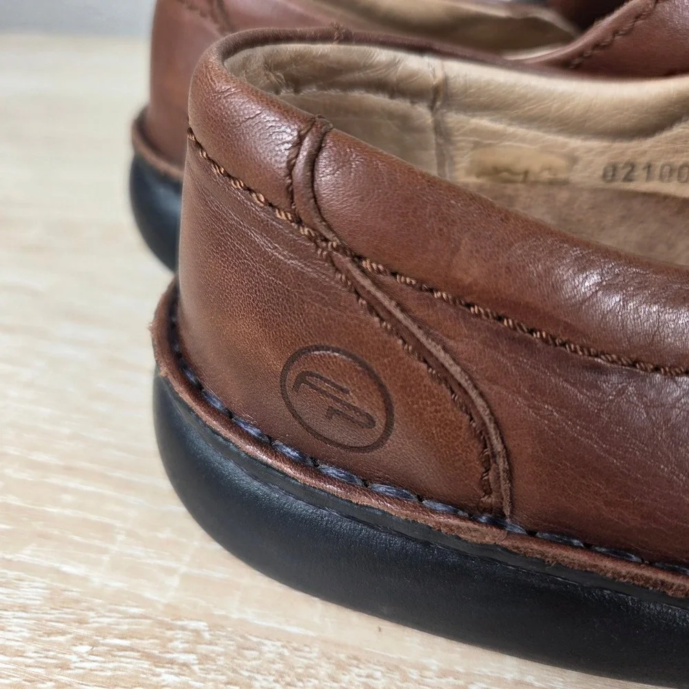 Birkenstock Footprints Brown Leather Fisherman Shoes Women EU 38 US 7.5